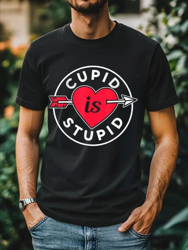 Love Valentine'S Day T-Shirt,   Couple T-Shirt, Couple Christmas, Fashion Casual T-Shirt, Short-Sleeved T-Shirt